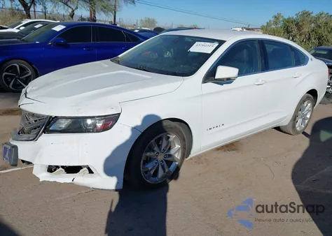 2017 Chevrolet Impala 1Lt from USA, damaged, VIN 2G1105S35H9191546